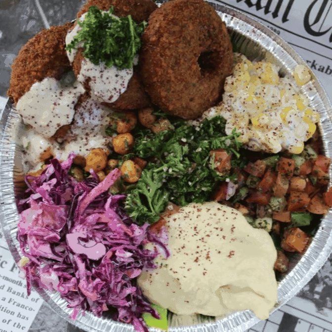 Shawerma bite by null