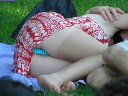 Upskirt in the park jpg x Upskirt in the park