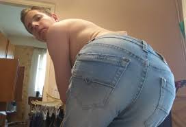 Fat gassy ass in jeans jpg x Fat ass in jeans