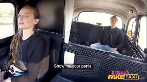 Female fake taxi female driver takes passengers cum in her mouth jpg x Female fake taxi driver