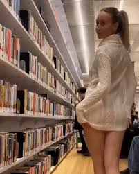 Library sex homemade big tits teen crazy fuck sex porno pov library public flashing ellakai watch videos online jpg x Flashing in the library