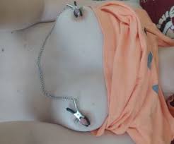 Milf nipple clamps jpg x Nipple clamps