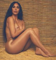 Kim kardashian bares her vagina goes completely naked paper magazine jpg x Kim kardashian pussy