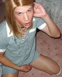 Crossdresser cums while being fucked jpg x Crossdresser cum