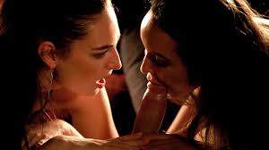 Sensual threesome in a romantic bedroom jpg x Sensual threesome