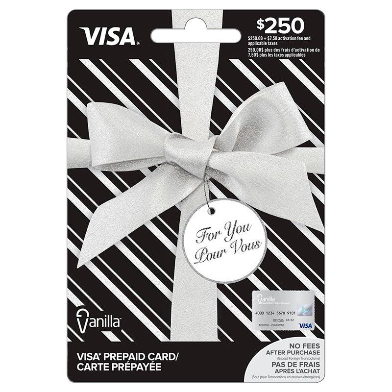 Incomm Vanilla Visa Gift Card