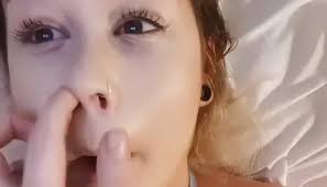 Picking fat nose and blowing out snot close up nose fetish jpg x Nose picking