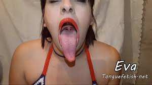 Latin girls long tongues jpg x Long tongue fetish