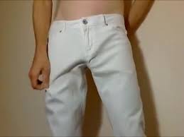 Pee desperation wetting lovely white jeans jpg x White jeans