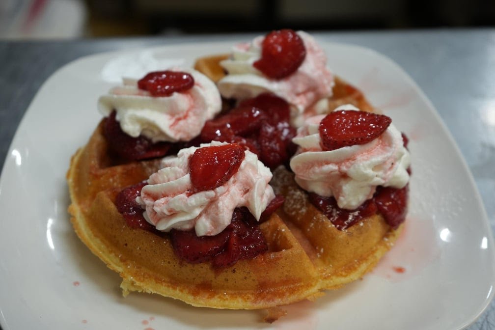 Heavenly Chicken & Waffles by null