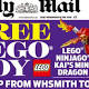 Lego giveaways in Daily Mail end amid protest 
