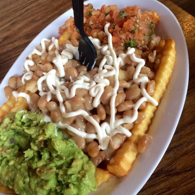 Frijoles & Frescas Grilled Tacos by null