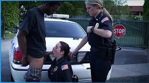 Black patrol maggie green joslyn and charley hart are horny white police officers jpg x Black patrol