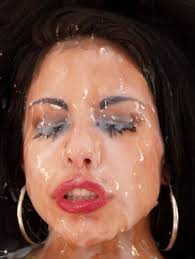 Latina babe havana bleu gets her face covered with zac wild cum jpg x Face covered in cum