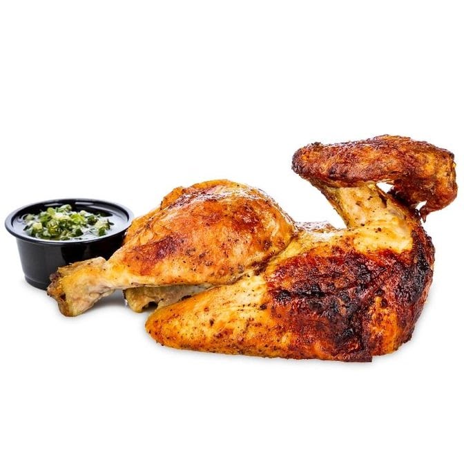 Half Bird Chicken & Beer by null