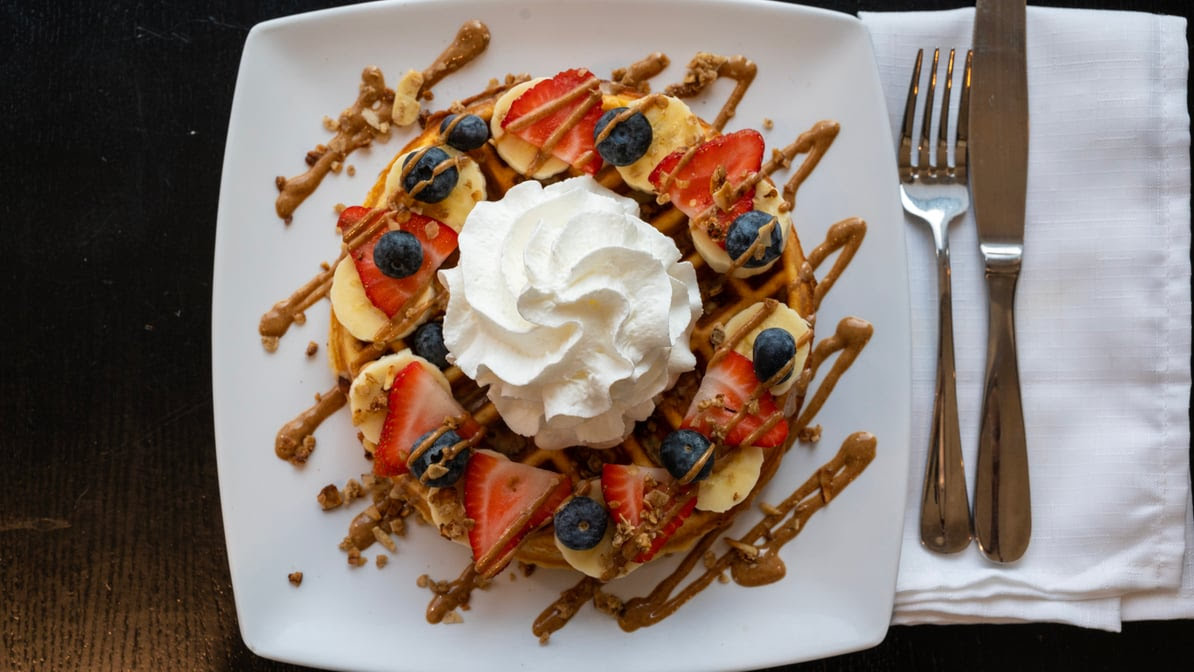 Black Coffee and Waffle Bar by null