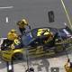 Nascar driver ploughs into pit crew as brakes fail 
