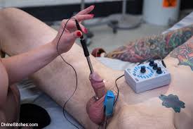 Milf electro cock torture and urethra sounding cbt jpg x Electric sounding