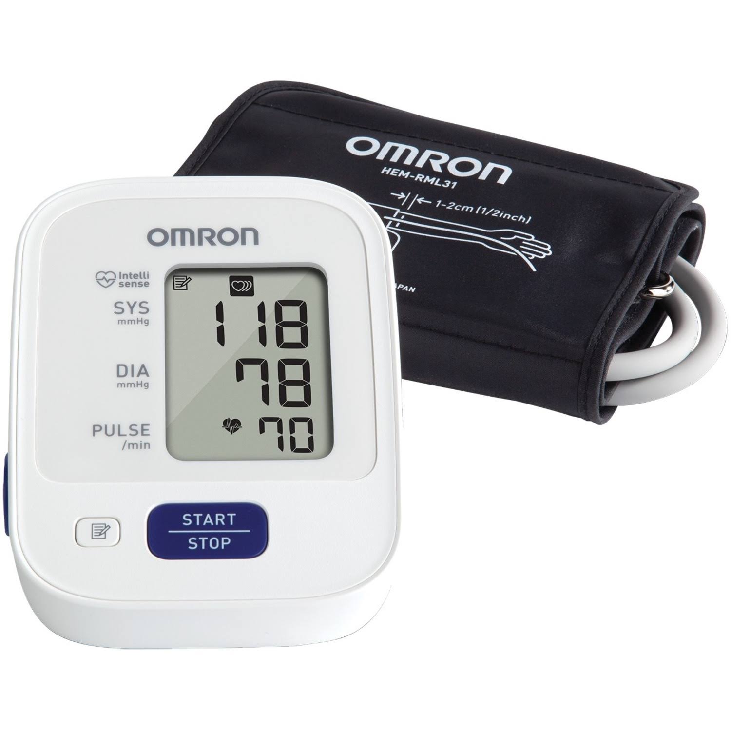 Omron Upper Arm 3 Series Blood Pressure Monitor