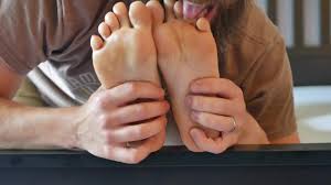 Teasing her masseur ticklish massage for victoria valentines feet jpg x Feet tickling