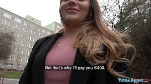 P nervous russian accepts cash for sex from stranger jpg x Russian money public