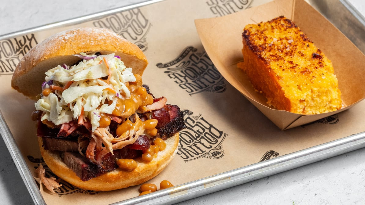 Rolling Smoke BBQ - Stanley Marketplace by null