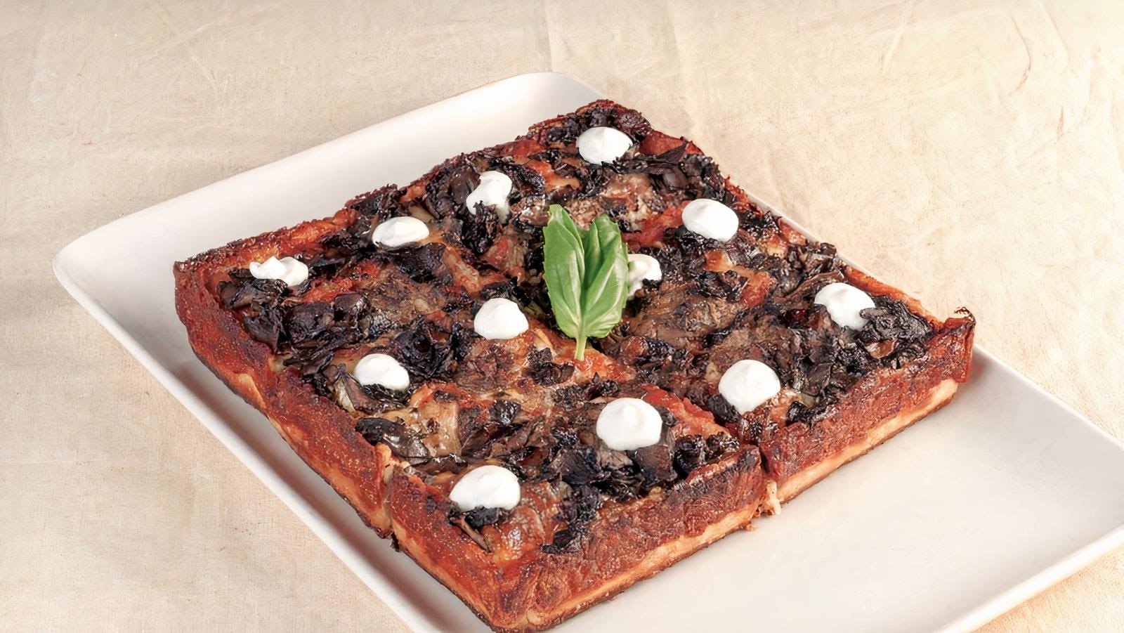 Sunset Squares Pizza by null