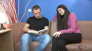 Flawless sex on the couch for the perfect brunette xbabe video jpg x Brunette sofa