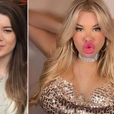 The doll house fake plastic blonde bimbo blowjob and banged jpg x Plastic surgery bimbo