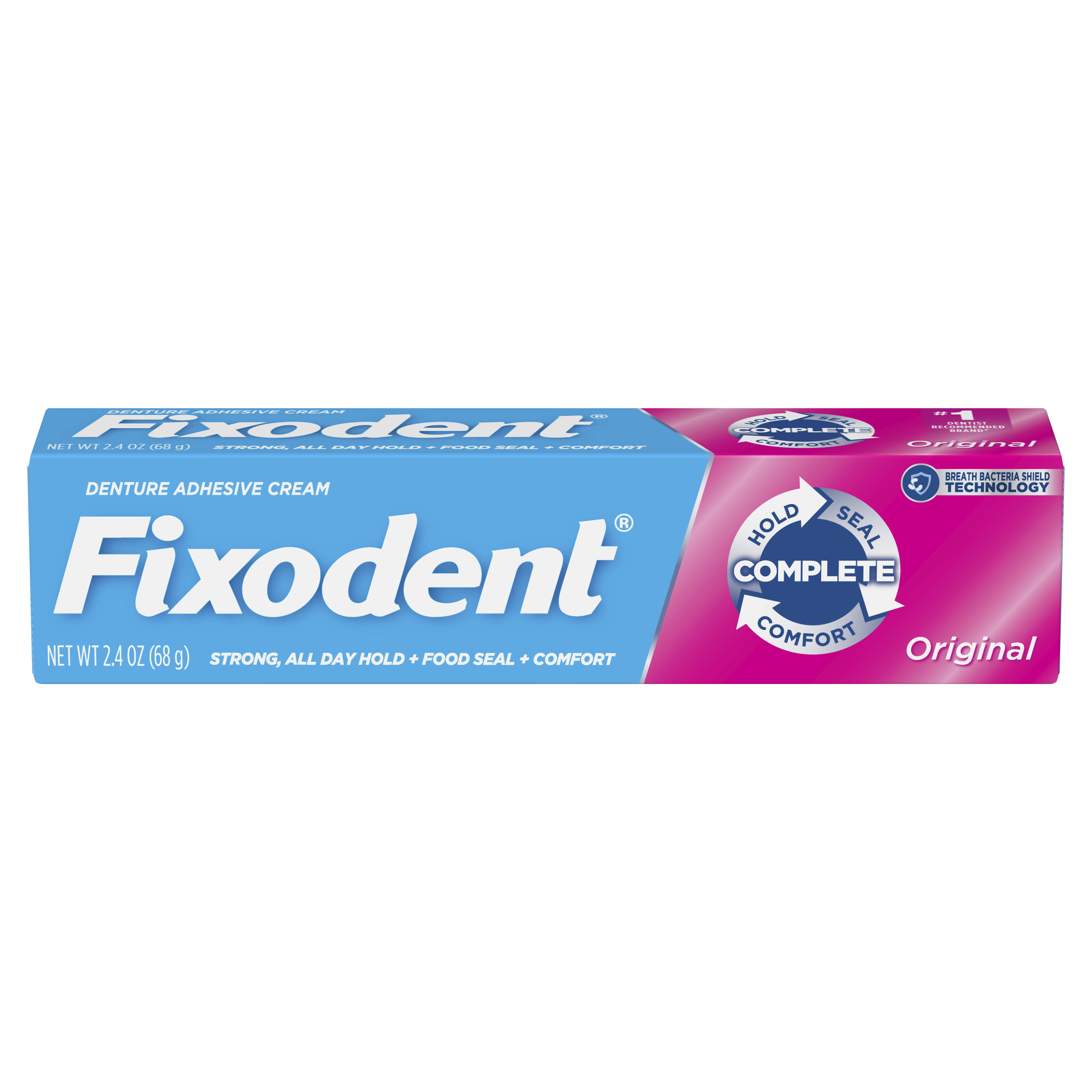 Fixodent Denture Adhesive Cream, Ultra, Dual Power - 1.8 oz