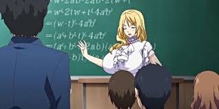 Horny blonde teacher fucking a young student hentai en español jpg x Hentai teacher