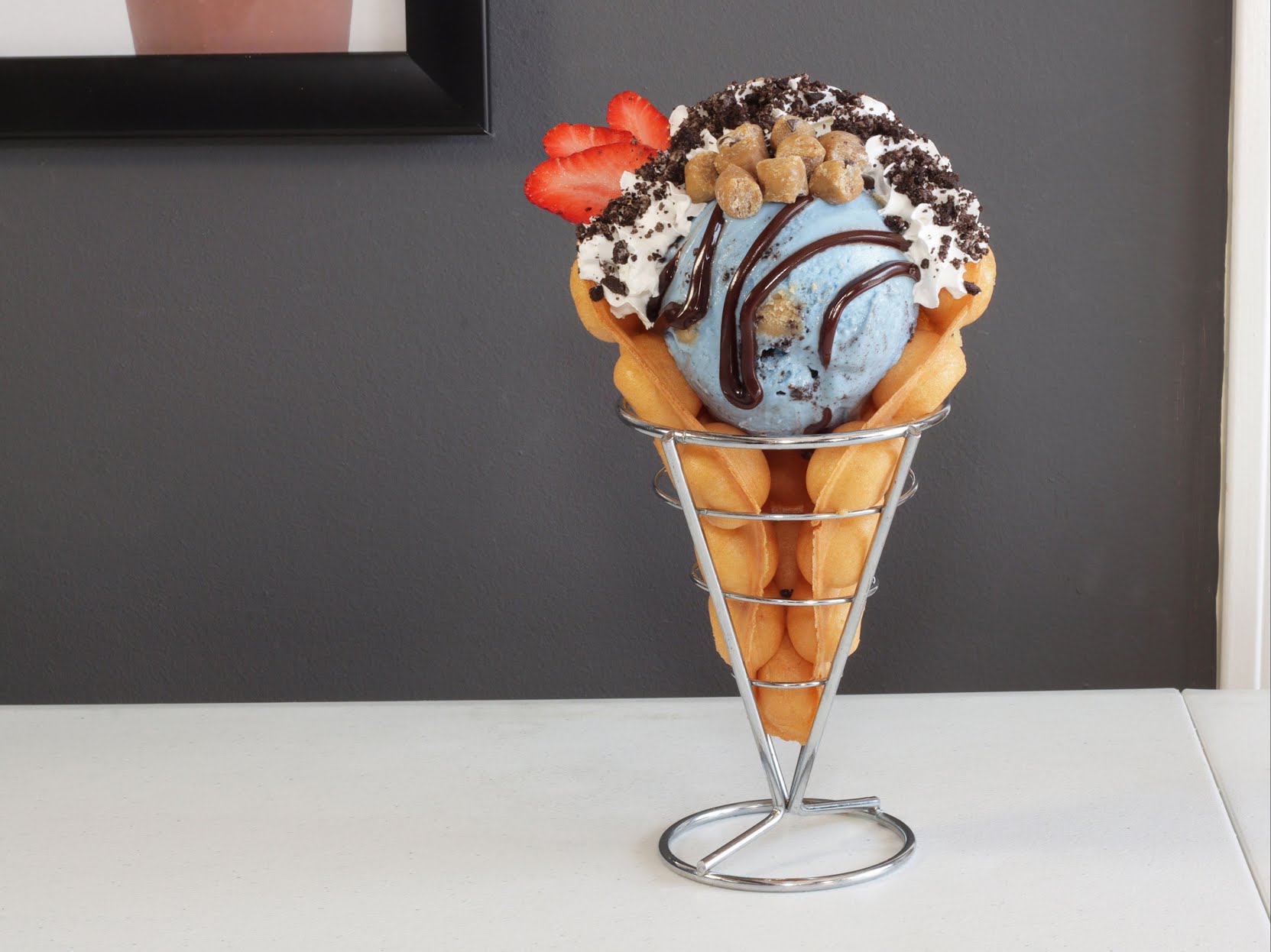 Eiffel Waffle by null