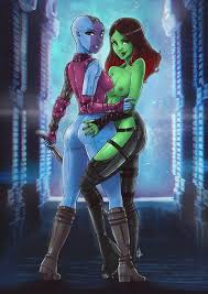 Marvel guardians of the galaxy lady hellbender futa gamora jpg x Gamora sex