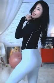 Asian girl in leggings bent into a pose of cancer and substi jpg x Asian leggings