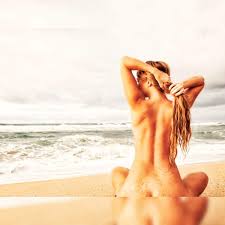 nudist beach girl|agefotostock