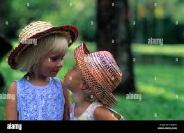 two little girls kissing|Two Little Sister Girls Kissing Sibling Stock Photo 574313566 | Shutterstock