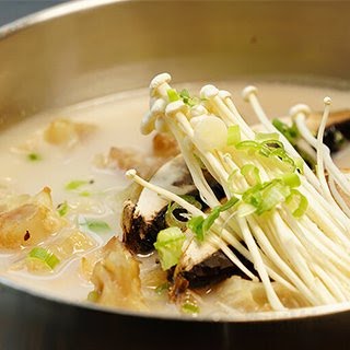 Traditional Korean Beef Soup by null