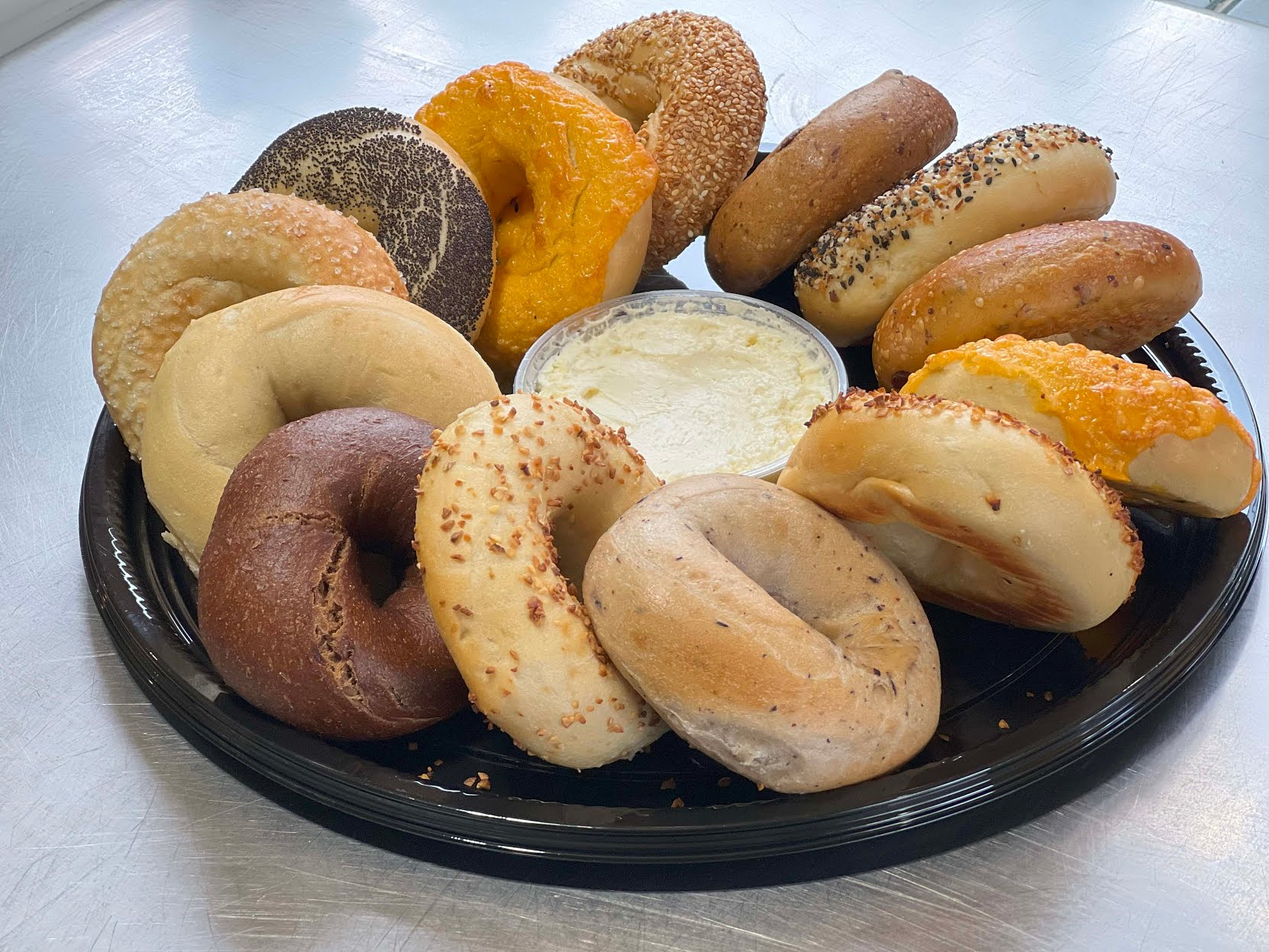 Puddletown Bagels - Milwaukie Station (SE 21st Ave. & Main St.) by null