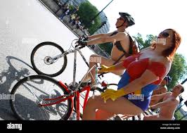London world naked bike ride 2013|Naked female cyclists, World Naked Bike Ride 2012, London, England, UK  Stock Photo - Alamy