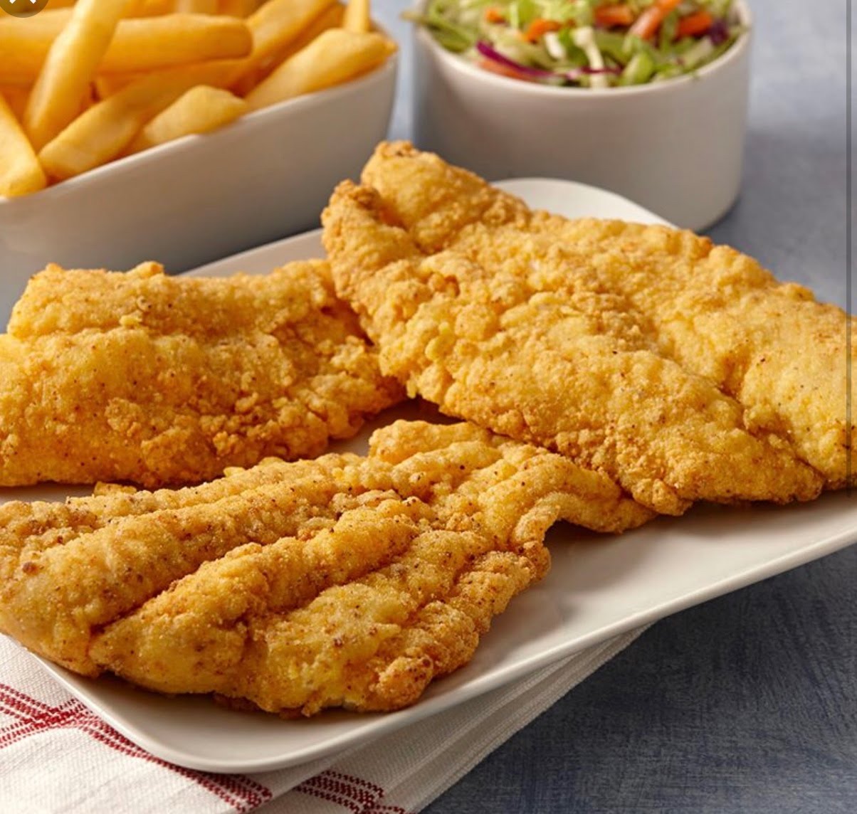 Cajun Fried Chicken and Fish by null