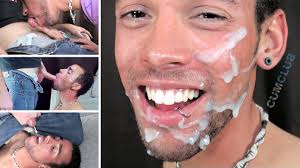 Massive gay cum facial jpg x Gay cum facials