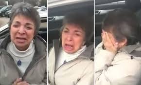 The heartwarming moment a son surprises his mother.