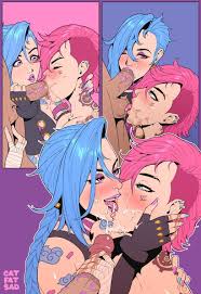 Jinx vi league of legends purpleeyebags jpg x Lol jinx