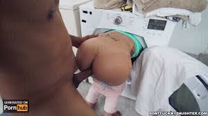 Step bro fucked step sister while she is inside of washing machine creampie jpg x In washing