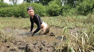 Custard couple in sex in the mud xxx jpg x Mud sex