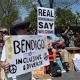 Bendigo residents rebuff racists 