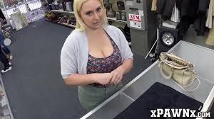 Blonde busty babe fucked inside the pawn shop office while she is selling her collection jpg x Pawnshop fuck