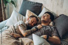 A gay couple sleeping jpg x Sleeping gay