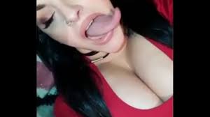 Latina girl long tongue fetish comp jpg x Long tongue girl