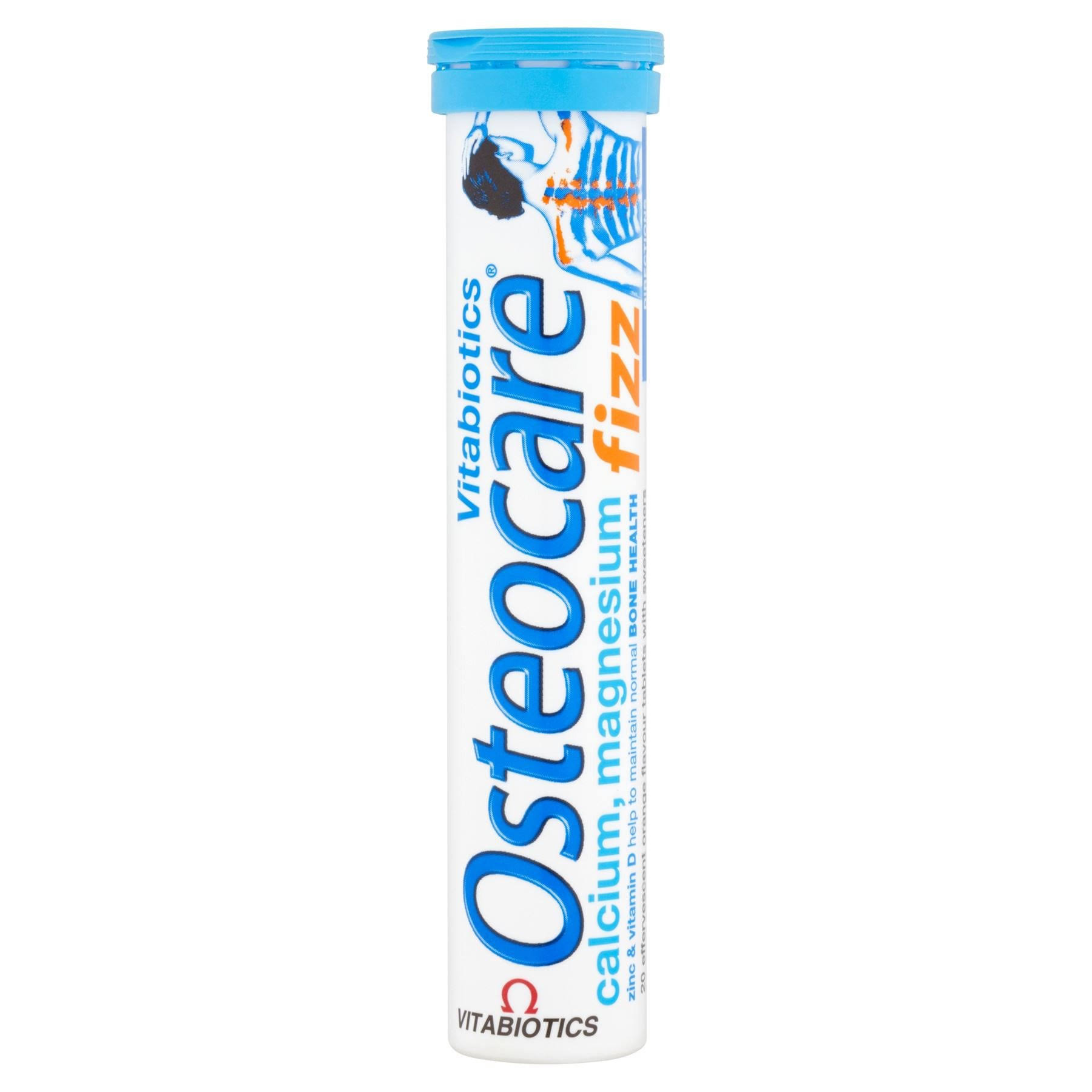 Whelehans Pharmacy Clonmore Vitabiotics Osteocare Tablets Orange Flavour Fizz X Pointy